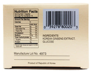 Prince Of Peace Korean Ginseng Instant Tea 10 Bag