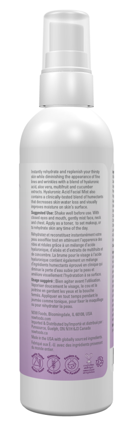 Hyaluronic Acid Facial Mist 4 oz