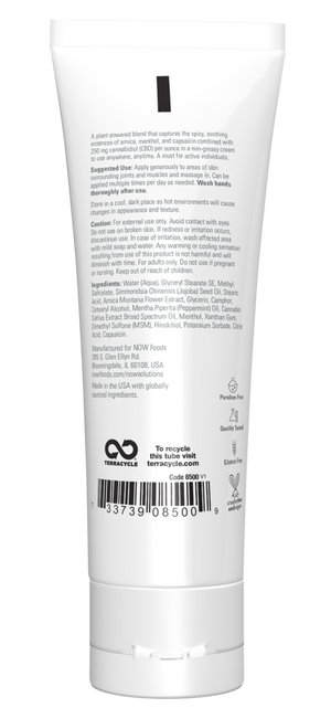 CBD Joint & Muscle Cream 4 oz