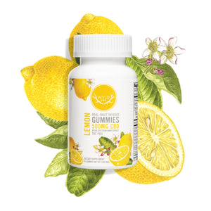 Wyld CBD, Lemon Gummies, Broad Spectrum THC-Free, 20ct, 500mg CBD
