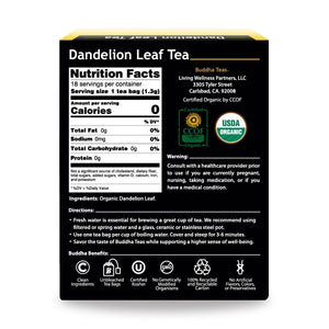 Organic Dandelion Leaf Tea