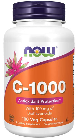 NOW Foods C-1000, 1000 mg, 100 VegCaps