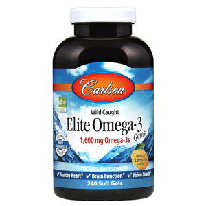 Elite Omega-3 Gems® | 240 SG - Discount Nutrition Store
