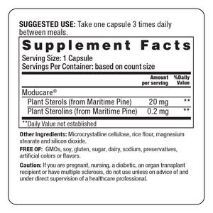 Kyolic Moducare Daily Immune Support, Plant Sterol Dietary Supplement, 180 vegetarian capsules