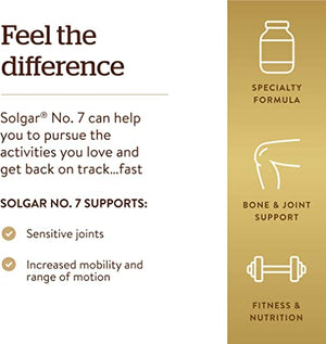 Solgar No. 7 Joint Support and Comfort, 90 Vegetable Capsules