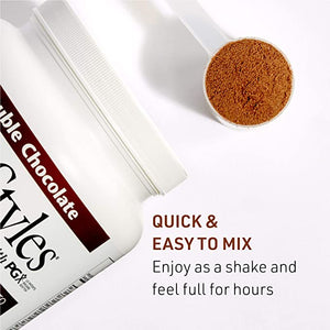 Natural Factors SlimStyles® Weight Loss Drink Double Chocolate, 1.75 lb