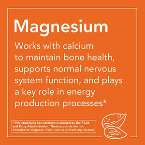 NOW Foods Magnesium Citrate, 180 Softgels