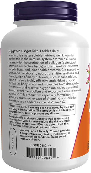 NOW Foods C-1000, 250 Tablets