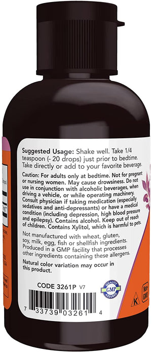 NOW Foods Liquid Melatonin, 2 fl oz