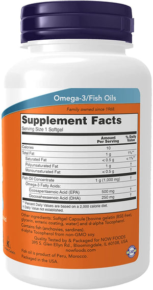NOW Foods Ultra Omega-3, 90 Softgels