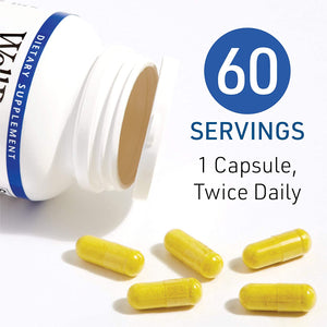 WellBetX Berberine 500 mg by Natural Factors, 60 Vegetarian Capsules (60 Servings)