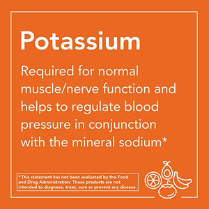 NOW Potassium Chloride Powder, 8 oz