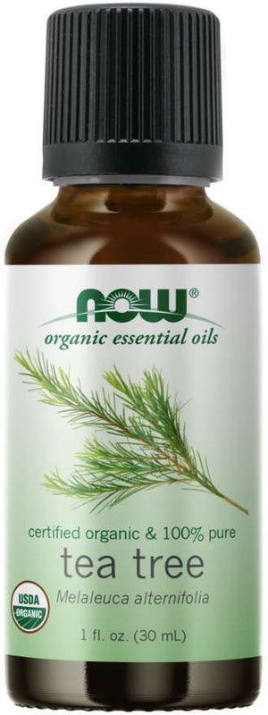 NOW Foods Organic Essential Oils Tea Tree, 1 fl oz