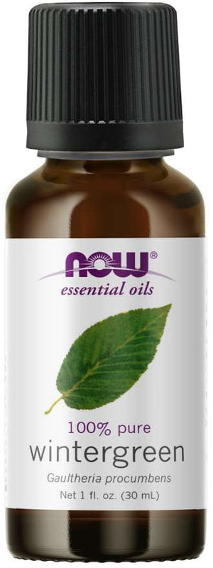 NOW Foods Essential Oils Wintergreen, 1 fl oz