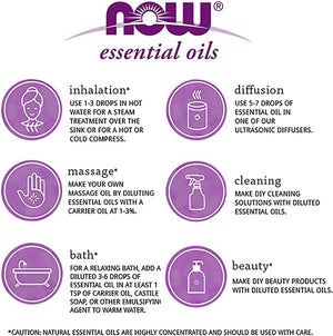 NOW Foods Essential Oils Eucalyptus, 1 fl oz