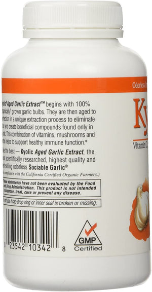 Kyolic Aged Garlic Extract™ Immune Formula 103, 200 Capsules
