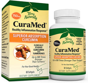 Terry Naturally CuraMed™, 750 mg, 60 Softgels