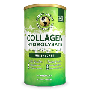 Great Lakes Gelatin Co Collagen Hydrolysate Protein Unflavored, 16 oz