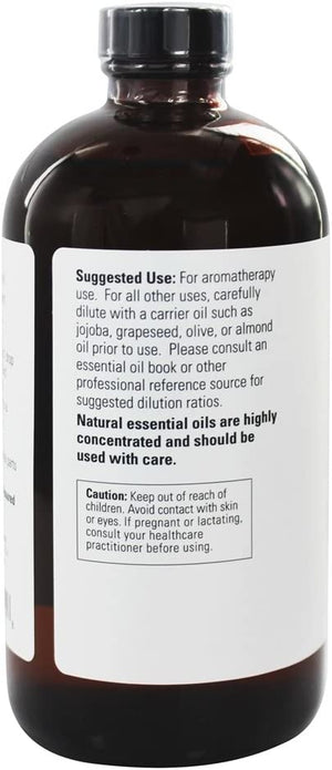 NOW Foods Essential Oils 100% Pure Peppermint, 16 fl oz