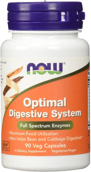 NOW Foods Optimal Digestive System, 90 Veg Capsules