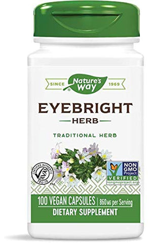 Nature's Way Eyebright Herb, 860 mg, 100 Vegan Capsules