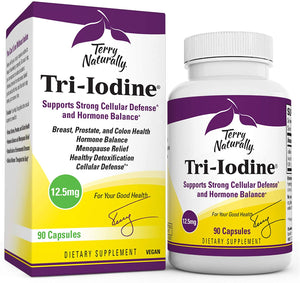 Terry Naturally Tri-Iodine™, 12.5 mg, 90 Capsules
