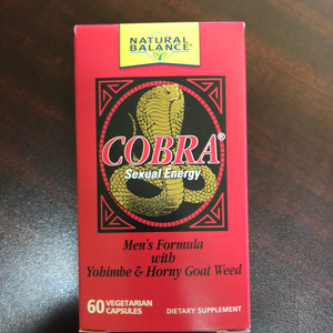 Natural Balance Cobra® Sexual Energy, 60 Vegetarian Capsules