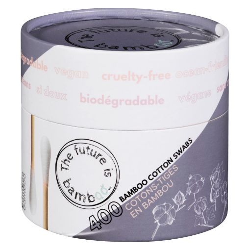 THE FUTURE IS BAMBOO COTTON SWABS 400S