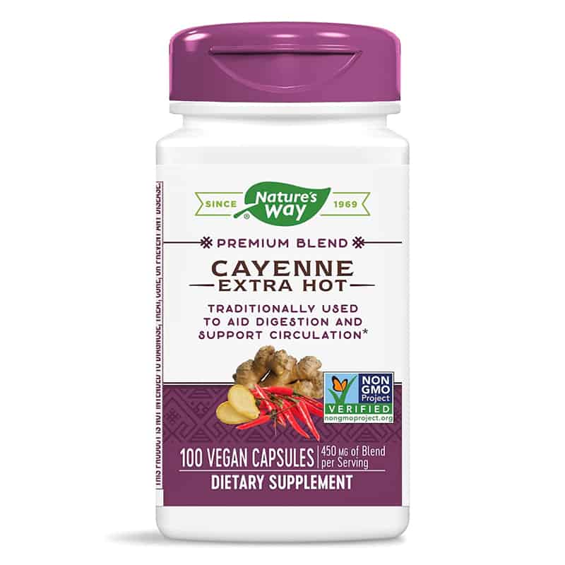 Cayenne Extra Hot 100 veg caps