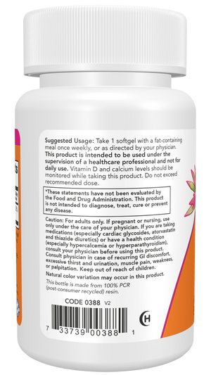 Now Vitamin D3 50,000 IU Softgels