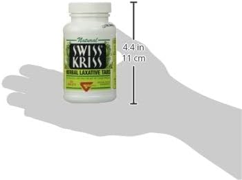 Natural Swiss Kriss Herbal Laxative, 250 Tablets