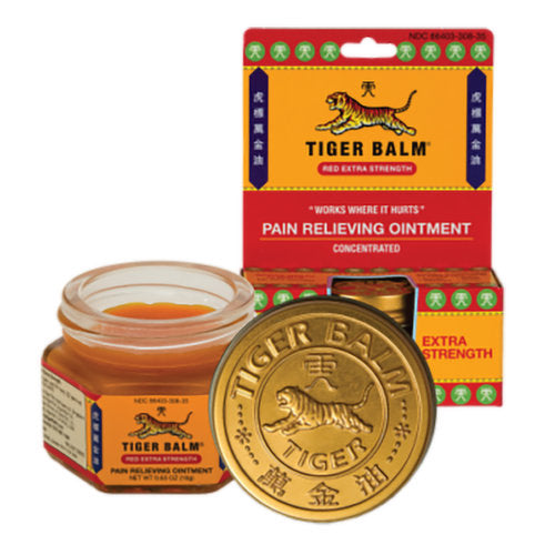 Tiger Balm Red Extra Strength Ointment, 18 Gram