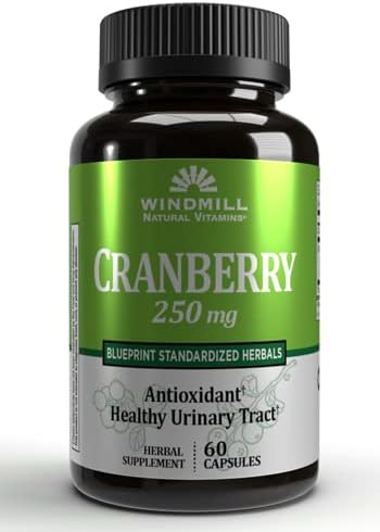 Windmill Cranberry 250 Mg Caps 60&#39;S Windmill