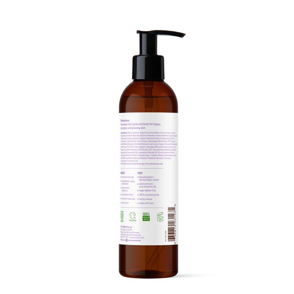 Everyone Nourishing Vanilla &amp; Lavender Lotion, 8 FZ