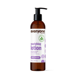 Everyone Nourishing Vanilla & Lavender Lotion, 8 FZ