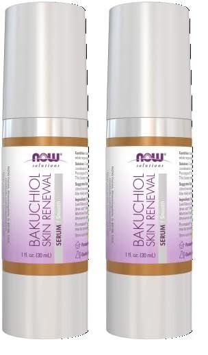 NOW Solutions, Bakuchiol Skin Renewal Serum, Smooth Skin, 1 Fl. Oz.