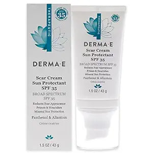 DERMA E Scar Cream Sun Protectant SPF 35