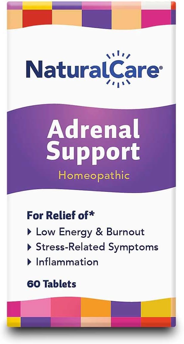 NaturalCare Adrenal Support, Homeopathic Tablets, 60ct