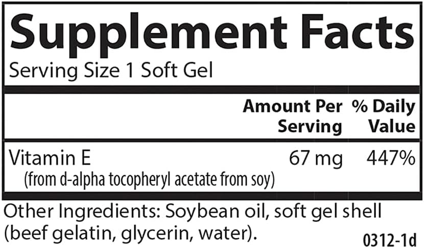 Carlson - E-Gems, 100 IU, Heart Health &amp; Optimal Wellness, Antioxidant, 250 soft gels