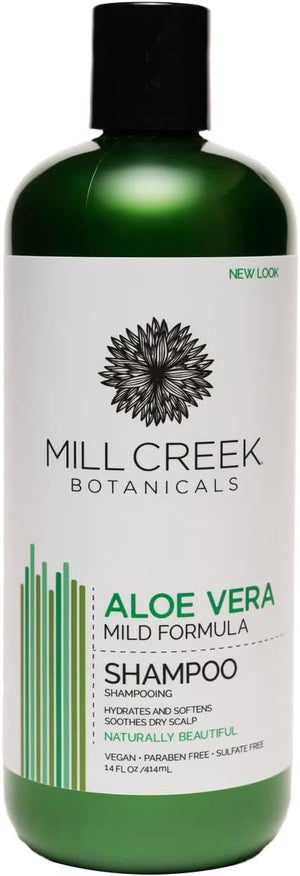 Mill Creek Aloe Vera Shampoo (Natural & Organic) - 14 fl. oz.