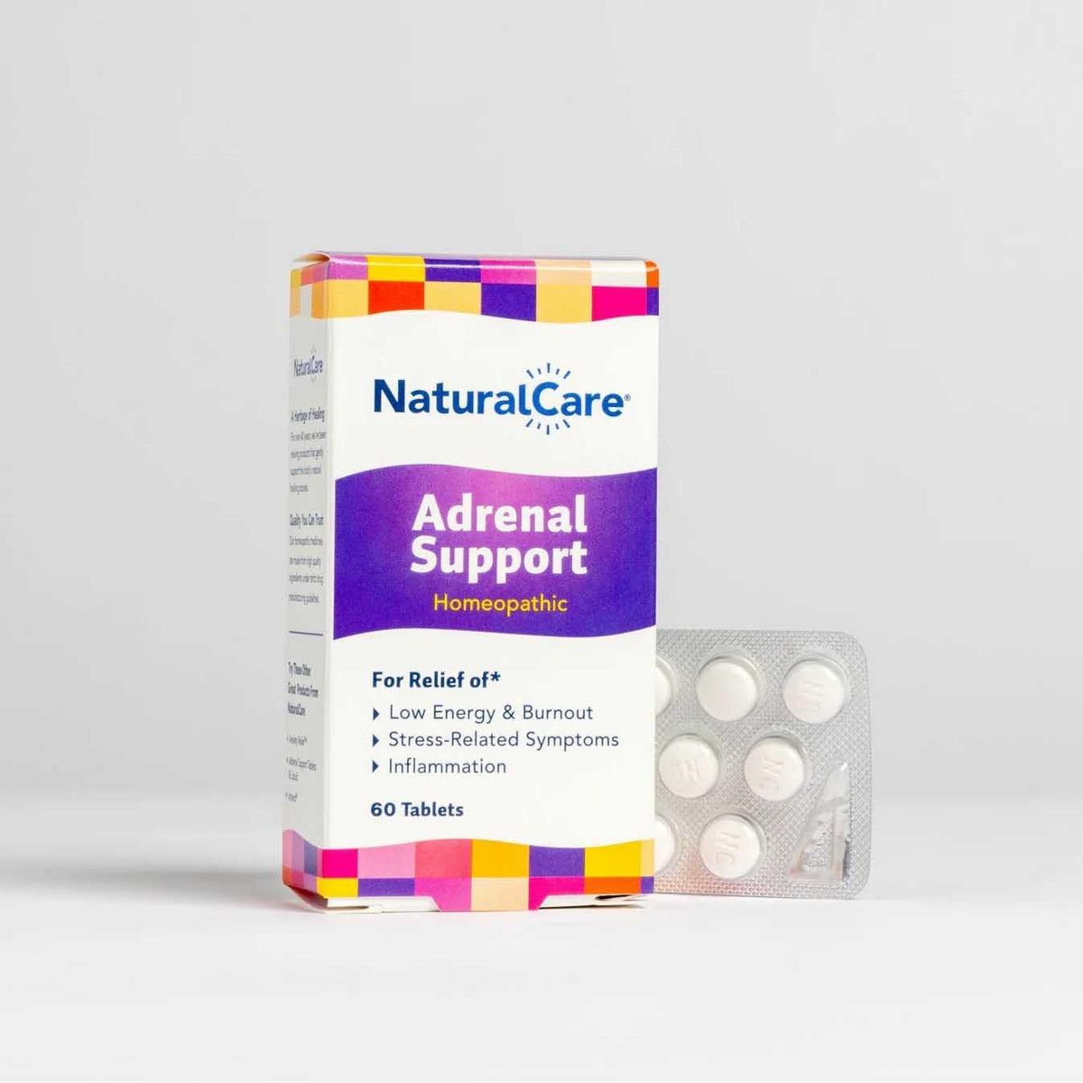 NaturalCare Adrenal Support, Homeopathic Tablets, 60ct