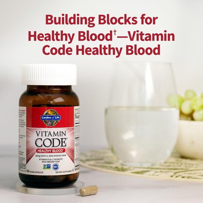 Vitamin Code Healthy Blood 60ct Capsules