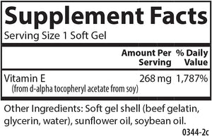 Carlson- E-Gems, 400 IU (268 mg), Heart Health & Optimal Wellness, Antioxidant, 90 soft gels