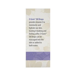 Carlson - E-Gem Oil Drops, 20000 IU Vitamin E, All-Natural, Moisturizes & Nourishes Skin, 2 fl oz
