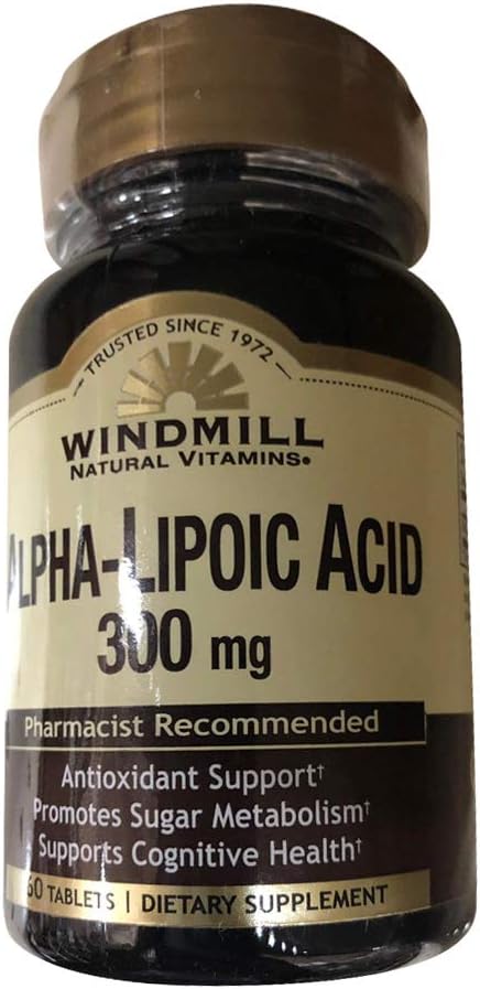 Windmill Alpha Lipoic Acid 300 Mg Tablets 60 Ea, 60 Count