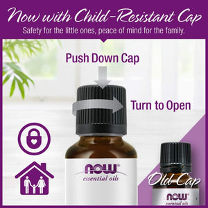 NOW Essential Oils, Clear the Air Oil Blend, Purifying Aromatherapy Scent, Blend of Pure Essential Oils, Steam Distilled, Vegan, Child Resistant Cap, 4-Ounce