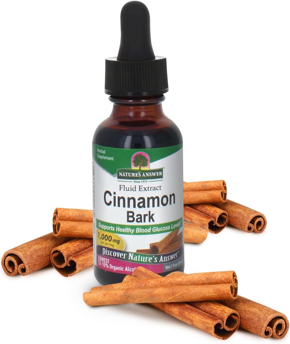Nature&#39;s Answer Cinnamon Bark 1,000mg 1 fl oz