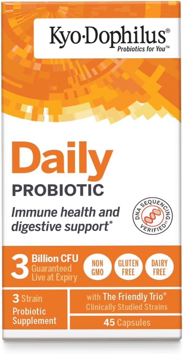 Kyo-Dophilus Daily Probiotic, Immune and Digestive Support*, 45 capsules
