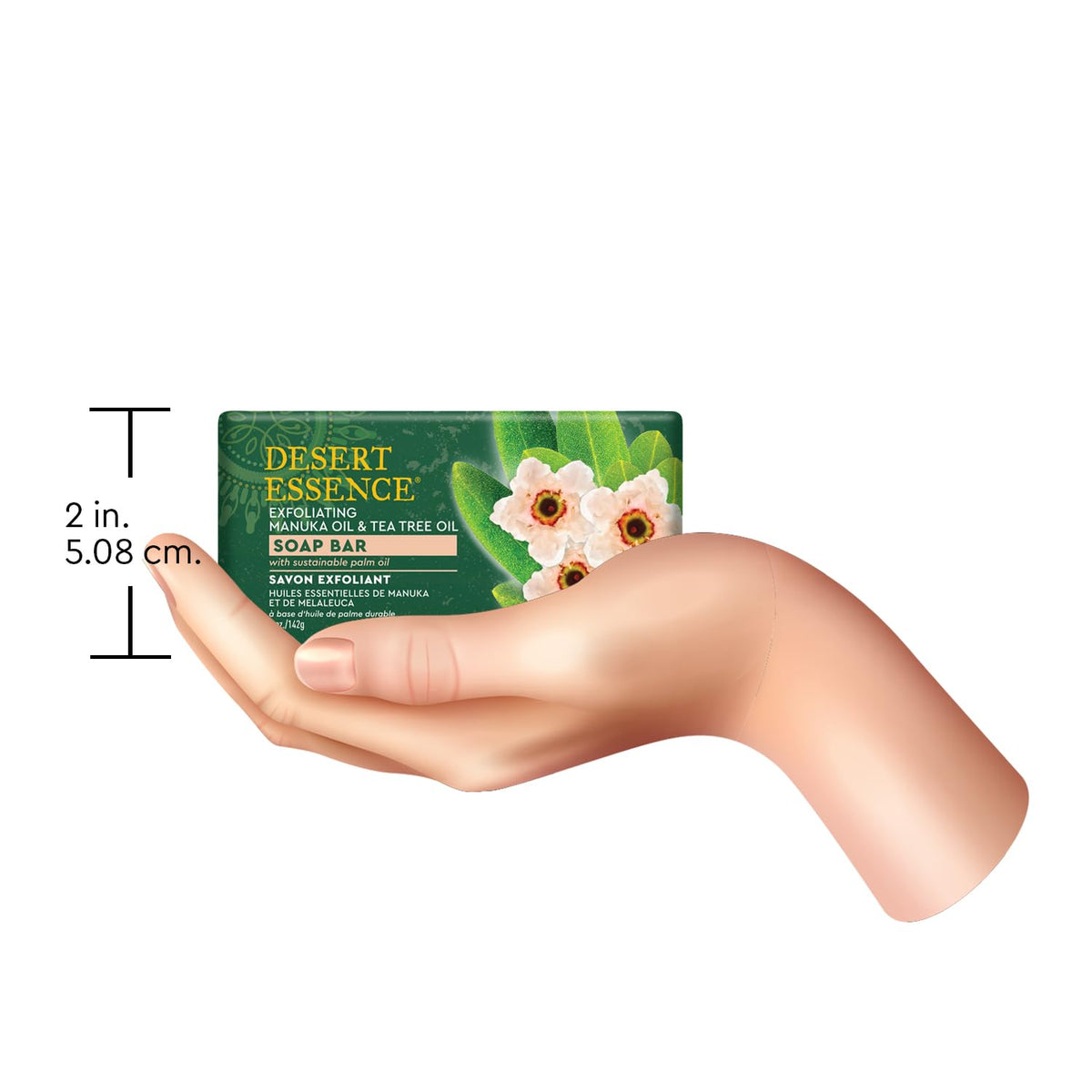 Desert Essence MANUKA TEA TREE OIL SOAP BAR 5oz