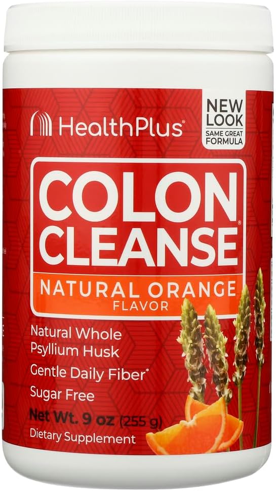 Health Plus, Colon Cleanse, Natural Orange, 9 oz (255 g)